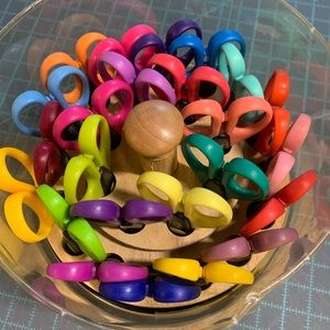 ❣️Paper edgers set with oak stand